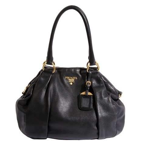 black leather prada purse vintage|prada original purses.